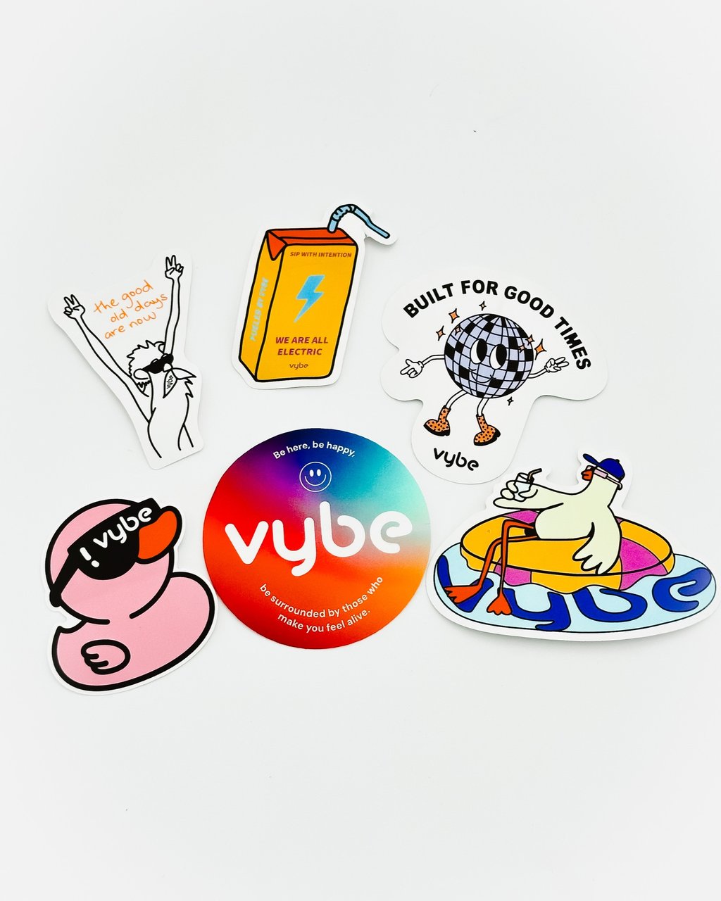 The Vybe Sticker Pack